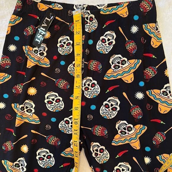 Sugar Skull Leggings size XL Plus - Picture 8 of 9